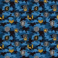 Tela algodón popelín estampado patchwork - Azul -1 metro | TX3050-0281003