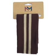 CINTURA ELÁSTICA RAYAS marrón - beige | TX1003