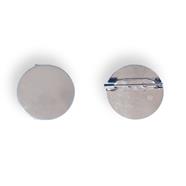 Imperdible chapa plana 2.5 cm. - 72 unid.      | FR5034