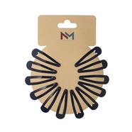 Ranita clip metal 4 cm. - Lisa - 6 blister x 12 unid.  | RI0144