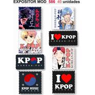 Expositor adornos parches termoadhesivos estampados - 40 unid. | EX4005