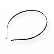Diadema metálica negra 5 mm. - 12 unid.  | 4287