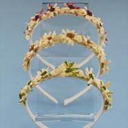 Diadema 1 cm. flores - 1 unid. | 1472