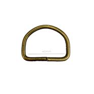 Media anilla 4 cm. - Oro Viejo - 24 unid.  | FR-9673/38OV | MAS MODELOS MEDIA ANILLA