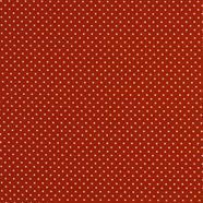 Tela estampada algodón topos 110 g/m2 - Teja - 1 metro | TX04948-030