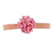 Turbante 1´5 cm. Flor fieltro.  | TU0160
