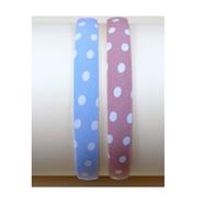 Diadema 1.8 cm. tela con topos - 12 unid.       | DI0160