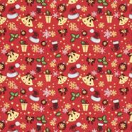 Tela algodón navidad - Rojo - 1 metro | TX22705-015