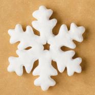 Copo de nieve porex poliestireno 9.3 cm. - 6 unid.  | FR0267 | MAS MODELOS POREX