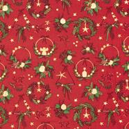 Tela algodón navidad - Rojo - 1 metro | TX22703-015