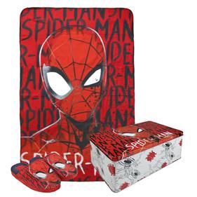 SET POLAR PLAID+SLIPPERS SPIDERMAN   | 2500000798 |  