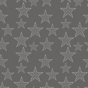 Tela algodón popelin estampado patchwork - Gris - 1 metro | TX3050-0284005