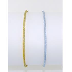 DIADEMA PASTA FINA ORO/PLATA PURPURINA - 12 unid. | DI0128