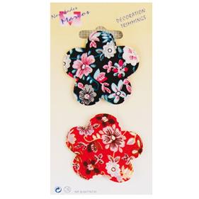 APLICACIÓN FLOR TELA ACOLCHADA | AP0007