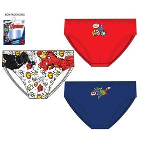 SLIP AVENGERS - 1 PACK DE 3 SLIPS INV | TX-AV0001
