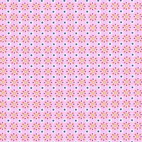 Tela popelin algodón estampado - Rosa - 1 metro | TX0323-009