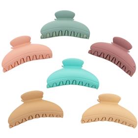 Pinza pelo media luna 11.5 cm. - Nature - 12 unid. | PA0199