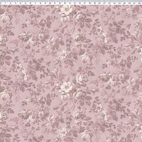 Tela algodón patchwork  SECRET GARDEN - Maquillaje - Millyta - 1 m.         | MV042C03