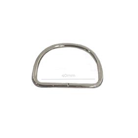 Media anilla 4 cm. - Niquel - Plata - 24 unid.  | FR-9673/38N | MAS MODELOS MEDIA ANILLA