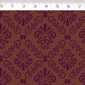 Tela algodón Provenzal- Granate - B-FM - 1 m.    | 29052C04