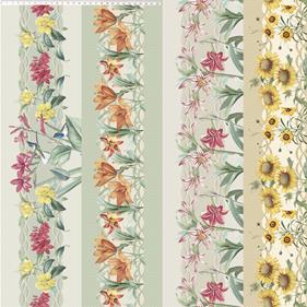 Tela algodón Digital Fruit & Flowers - B-FM - 1 m.      | SS012C01