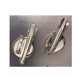 Imperdible pinza niquel - solapa - 3 cm. - 48 unid.  | FR0006