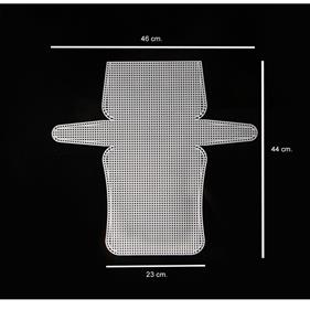 Malla plástico bolsos - 46 x 44 x 23 cm. - 3 unid.    | FR1085