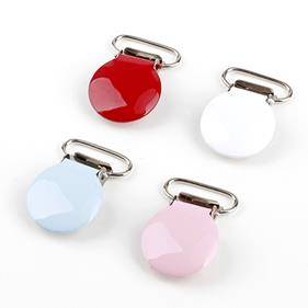 Pinza redonda metal 2 cm. - 10 unid. | FR3003