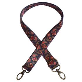 Asa bolso cinta estampada - Mandala Negra- 1 unid.  | MC0158