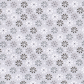 Tela popelin estampado - Gris - 1 metro | TX0317-005