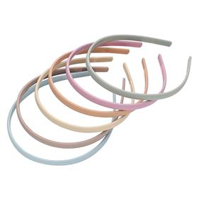 Diadema 8 mm, surtido nature - 12 unid. | DI0180 | MAS MODELOS DIADEMA PLÁSTICO LISA