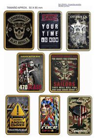 Expositor adornos parches termoadhesivos - 24 unid.    | EX4022