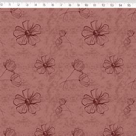 Tela algodón estampada -  - Vintage Trip -  B-FM - 1 metro  | TX2011