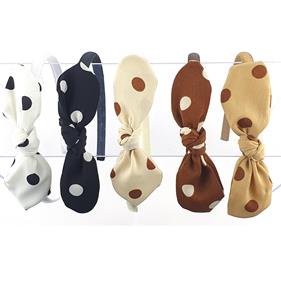 Diadema 1 cm. + lazo topos 11 cm. - 8 unid.     | DI0153