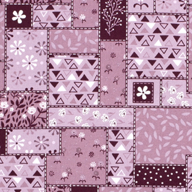 Tela popelin estampado - Rosa - 1 metro | TX0316-009