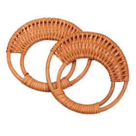 ASA MADERA - MIMBRE - 17 x 17 cm.. - 1 PAR  | MC0109