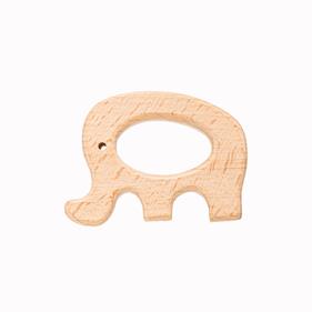 Forma madera natural elefante - 5 unid.     | FR2073
