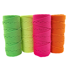 Cordón acrílico 3.5 mm. - Fluor - 50 metros  | MC2168