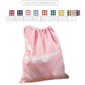 BOLSA MI MERIENDA VICHY - 6 UNID. | 0424-MI