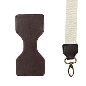 Terminal asas y bolsos - 3.8 x 8.3 cm. - Polipiel - 12 unid.  | FR7029