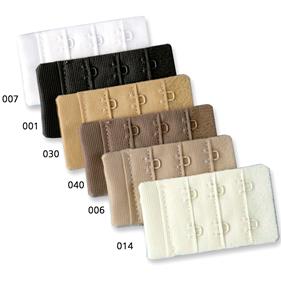 Alargador 2 corchetes ancho sin goma - 6 unid.  | 1207