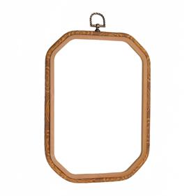 Bastidor rectangular vintage bordar 18 x 26 cm. - 2 unid. | FR2053