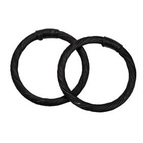 Asa madera - mimbre - 13 cm. - 1 par | MC0105