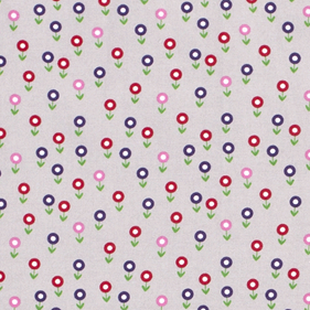 Tela popelin algodón estampado - Gris - 1 metro | TX0321-005