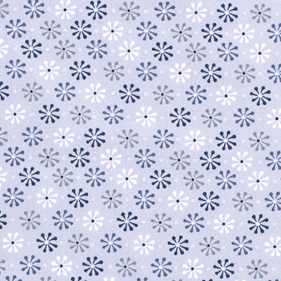 Tela popelin estampado - Celeste - 1 metro | TX0317-010