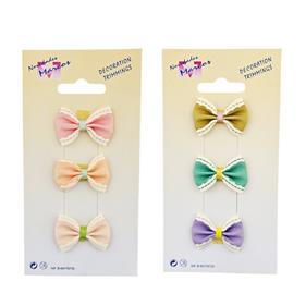 Aplicación lazo 3.5 x 2 cm. - 6 blister x 3 unidades | AP0004