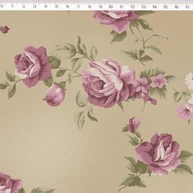 Tela algodón patchwork Cozy Home - Millyta - Beige - 1 m.  | MV2009-006