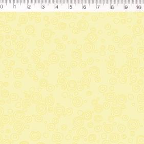 Tela algodón estampada - Bubbles - Amarillo - B-FM - 1 metro  | TX2009-013