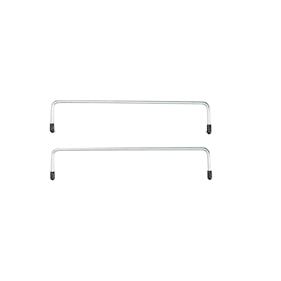 Bastidor cremallera rectangular 20 x 4 cm. - 3 pares       | MC0124