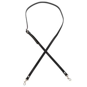 Asa polipiel 120 cm. x 1.2 cm. fornitura metal - 2 unid.  | MC0115